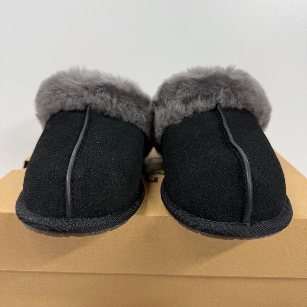 NIB UGG Women's Scuffette II Black & Grey Size 8 - Picture 4 of 8